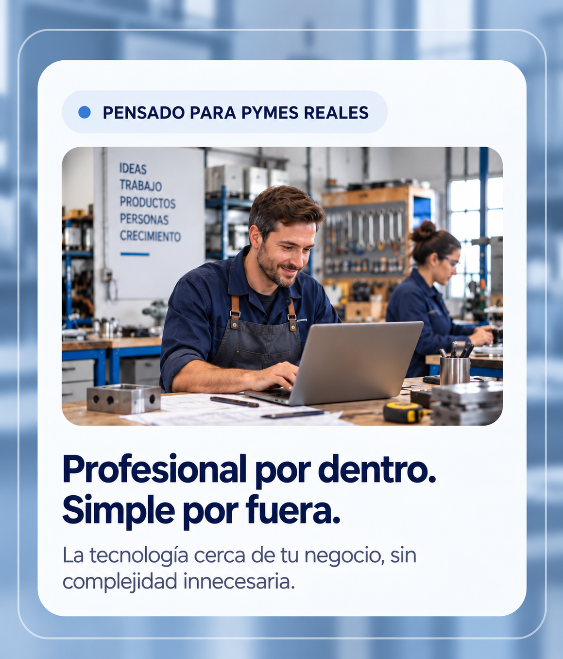 Pensado para PyMEs reales
